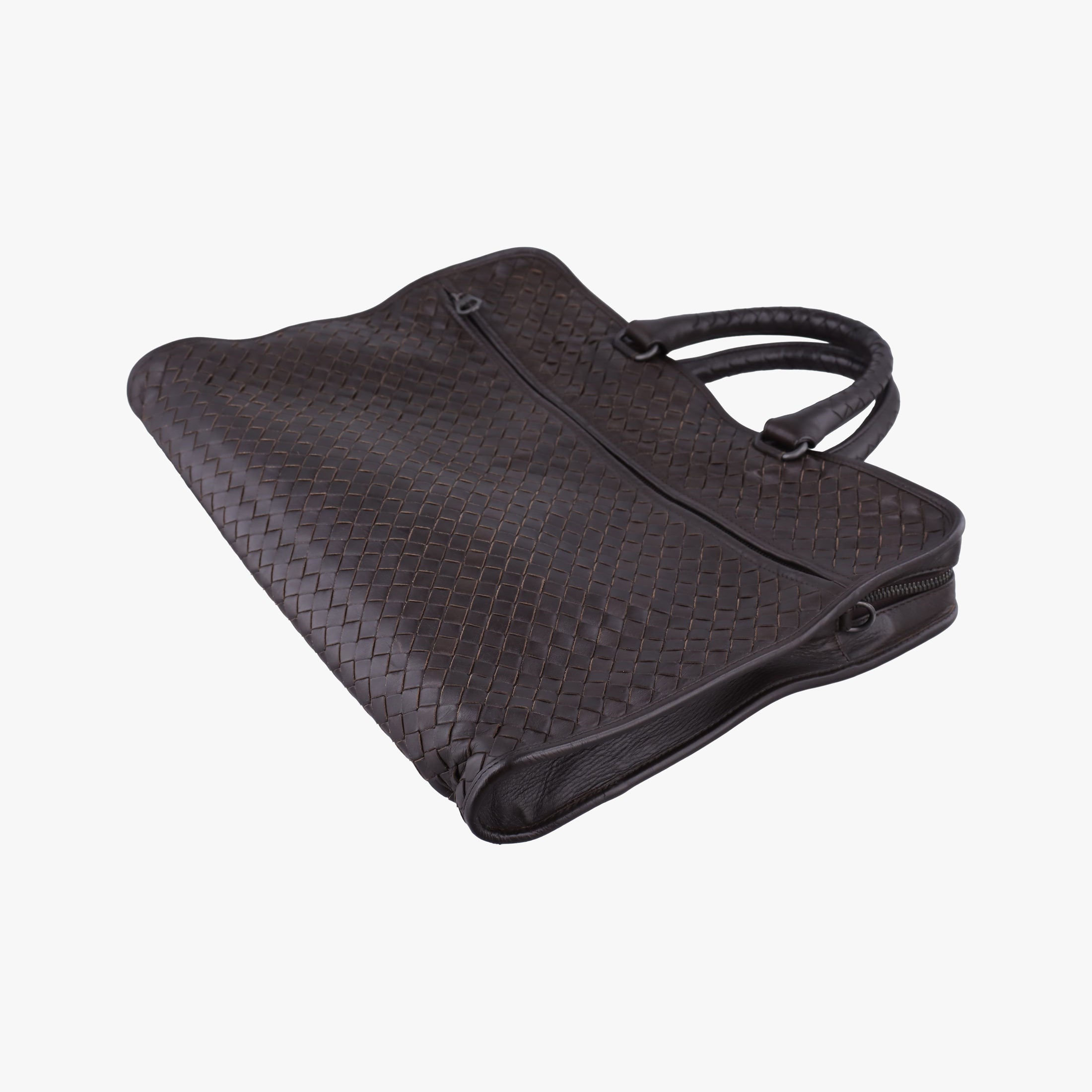 Intrecciato Brown lambskin B02427241Eイントレチャート ブラウン ラムスキン B02427241E