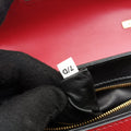 Sidonie Red Saffiano Leather 1BN005 7/Dシドニー  レッド サフィアーノレザー 1BN005 7/D