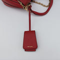 Sidonie Red Saffiano Leather 1BN005 7/Dシドニー  レッド サフィアーノレザー 1BN005 7/D