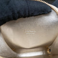 Triangle logo Golden Saffiano Leather 1DH030 85トライアングルロゴ ゴールド サフィアーノレザー 1DH030 85