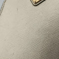 Triangle logo Golden Saffiano Leather 1DH030 85トライアングルロゴ ゴールド サフィアーノレザー 1DH030 85
