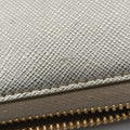 Triangle logo Golden Saffiano Leather 1DH030 85トライアングルロゴ ゴールド サフィアーノレザー 1DH030 85