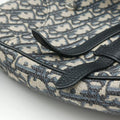 Saddlebags Gray×Navy×Black Jacquard×Leather 16-BO-0252サドルバッグ グレー×ネイビー×ブラック ジャガード×レザー 16-BO-0252