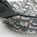 Saddlebags Gray×Navy×Black Jacquard×Leather 16-BO-0252サドルバッグ グレー×ネイビー×ブラック ジャガード×レザー 16-BO-0252