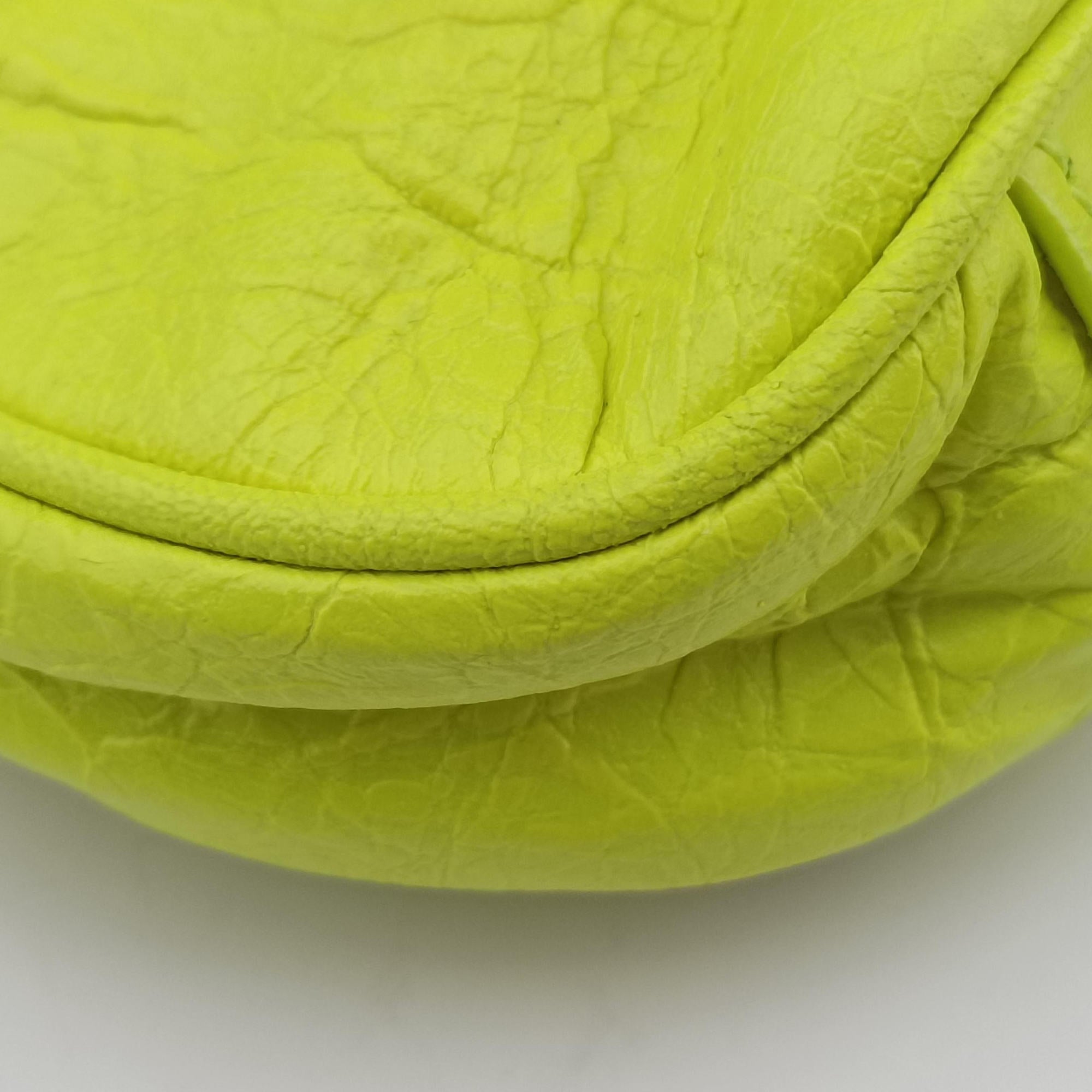 Le Cagole Green lambskin 695814.7206.R.493075ルカゴール グリーン ラムスキン 695814.7206.R.493075