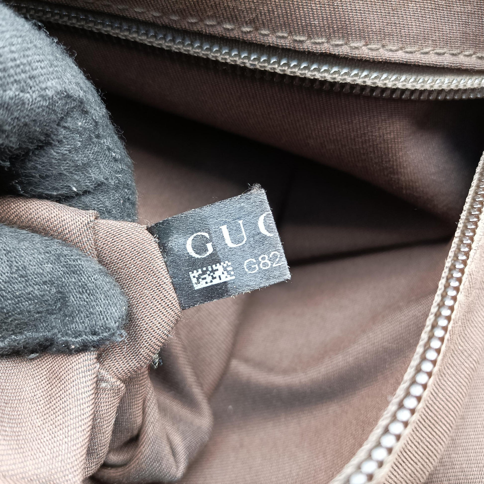 GG Supreme DiaperBag Brown canvas 233052 G8284728GGスプリーム マザーズバッグ ブラウン キャンバス 233052 G8284728