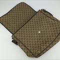 GG Supreme DiaperBag Brown canvas 233052 G8284728GGスプリーム マザーズバッグ ブラウン キャンバス 233052 G8284728