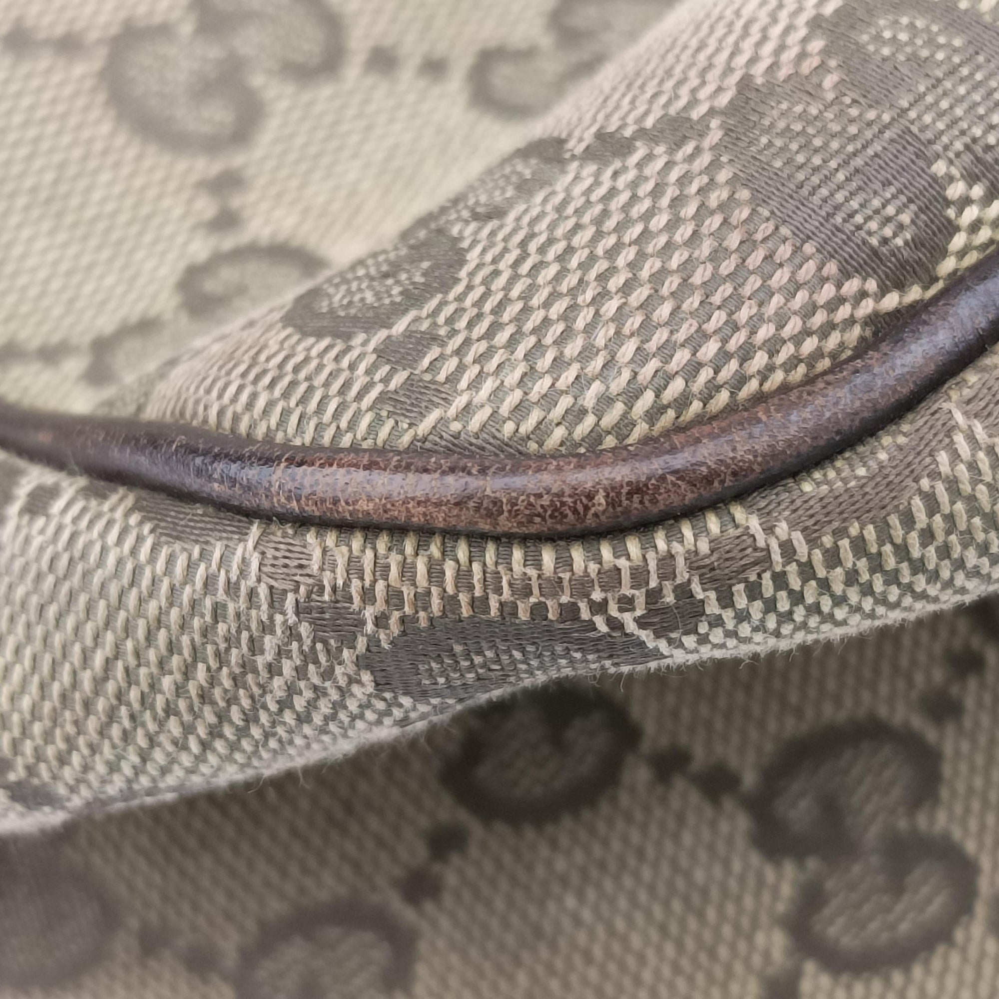 GG Supreme DiaperBag Brown canvas 233052 G8284728GGスプリーム マザーズバッグ ブラウン キャンバス 233052 G8284728
