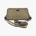 GG Supreme DiaperBag Brown canvas 233052 G8284728GGスプリーム マザーズバッグ ブラウン キャンバス 233052 G8284728