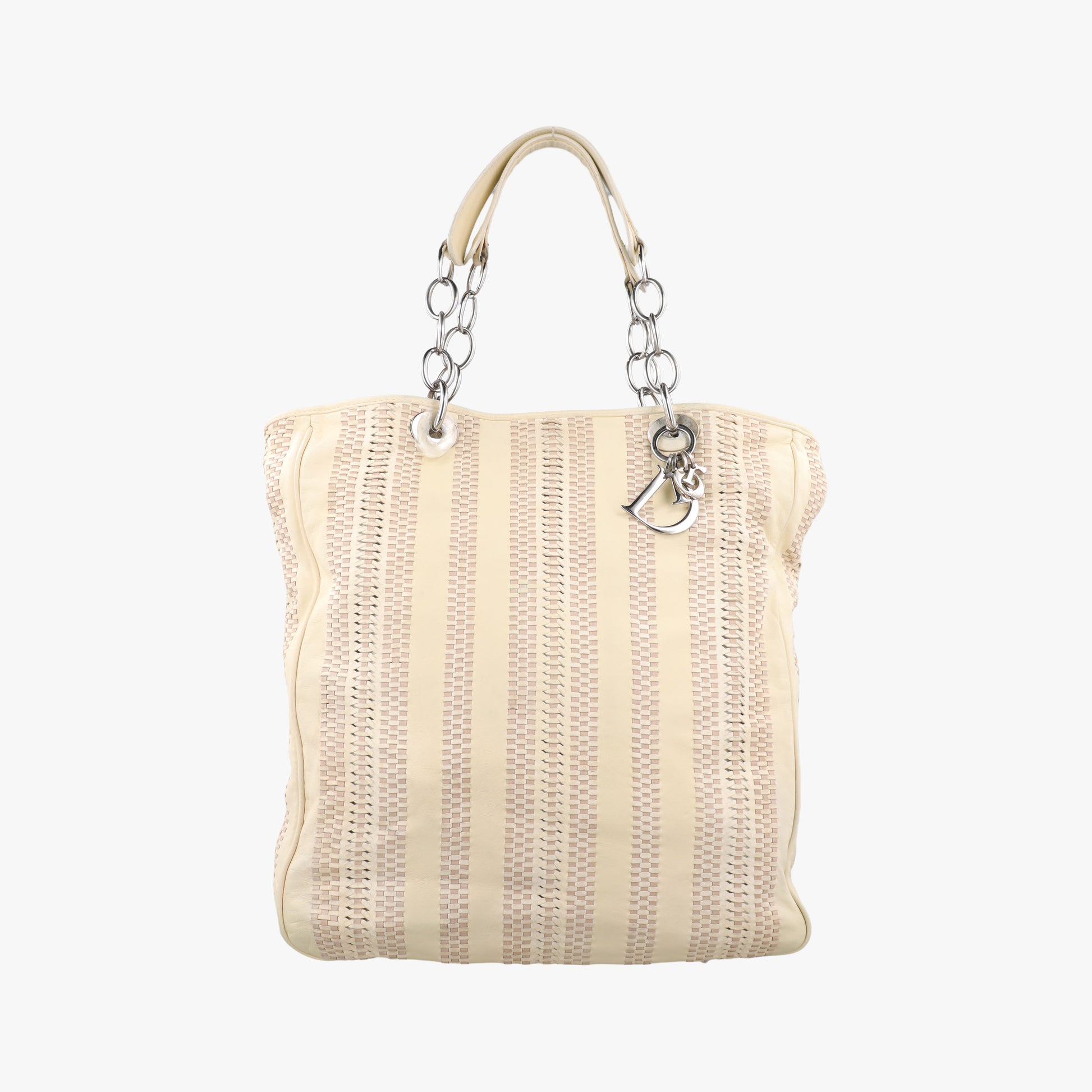 Soft Lady Dior Beige Leather 96-MA-1018レディ ディオール ソフト ベージュ レザー 96-MA-1018