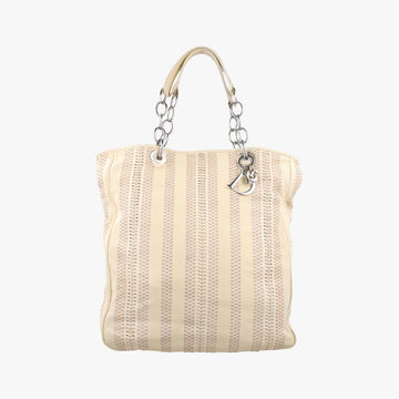 Soft Lady Dior Beige Leather 96-MA-1018レディ ディオール ソフト ベージュ レザー 96-MA-1018