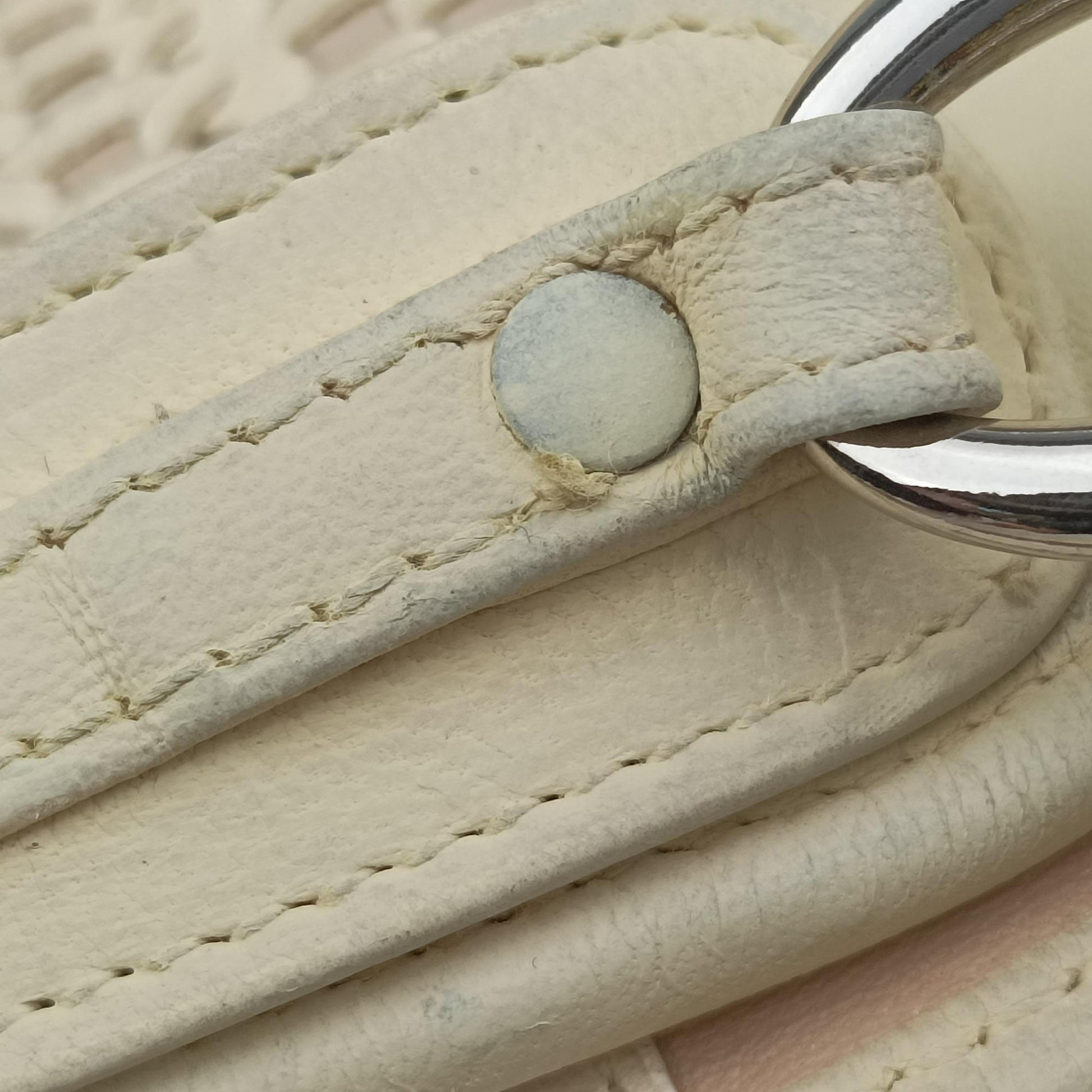 Soft Lady Dior Beige Leather 96-MA-1018レディ ディオール ソフト ベージュ レザー 96-MA-1018