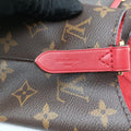 NeoNoe BrownxCoquelicot Monogram CanvasxLeather M44021 NZ0158ネオノエ モノグラム/ブラウンxコクリコ モノグラム キャンバスxレザー M44021 NZ0158