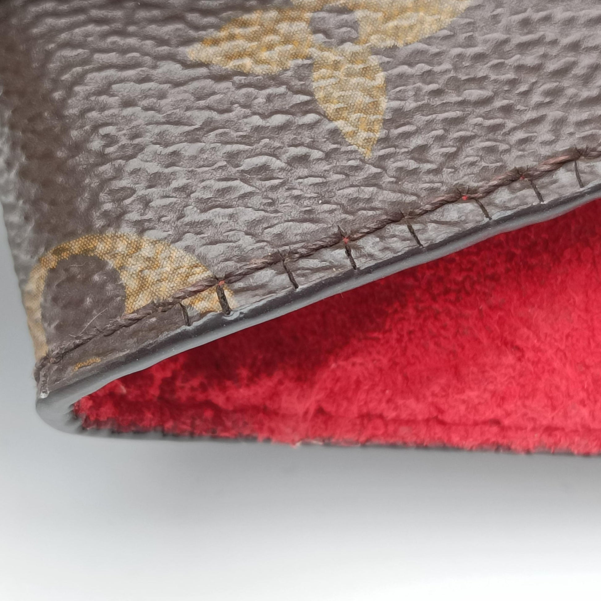 NeoNoe BrownxCoquelicot Monogram CanvasxLeather M44021 NZ0158ネオノエ モノグラム/ブラウンxコクリコ モノグラム キャンバスxレザー M44021 NZ0158
