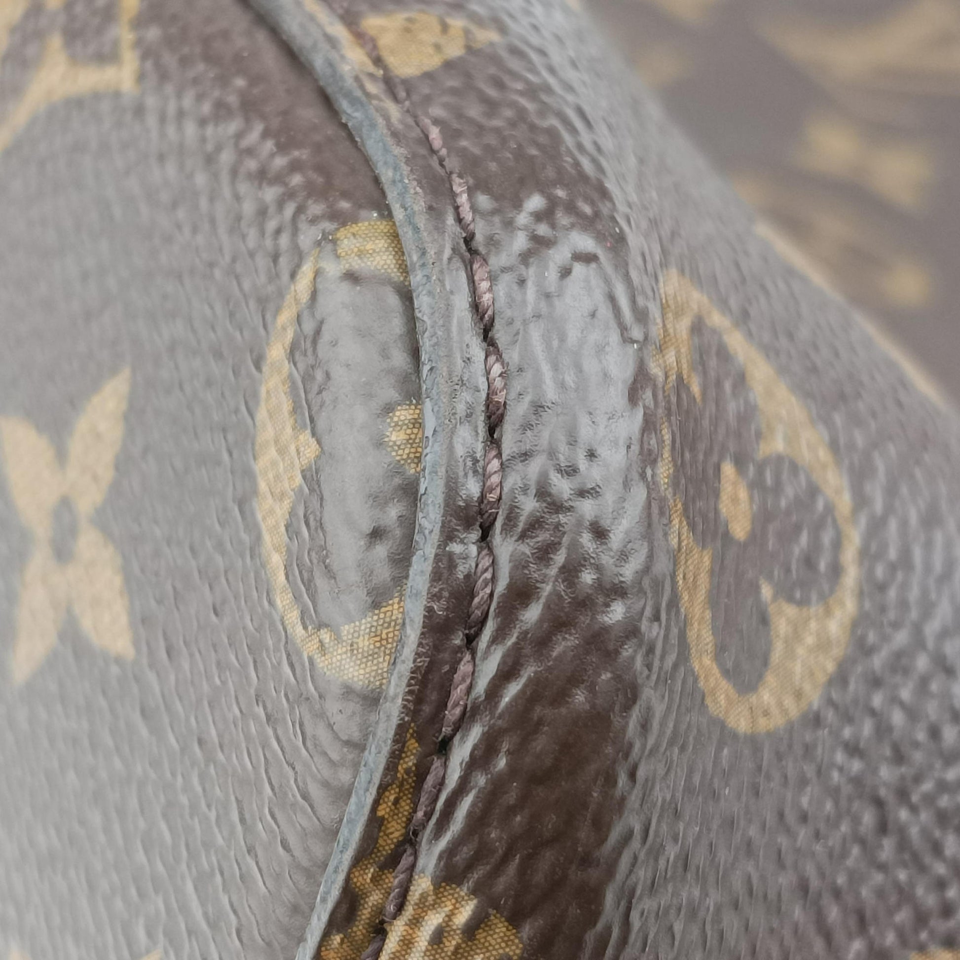 NeoNoe BrownxCoquelicot Monogram CanvasxLeather M44021 NZ0158ネオノエ モノグラム/ブラウンxコクリコ モノグラム キャンバスxレザー M44021 NZ0158