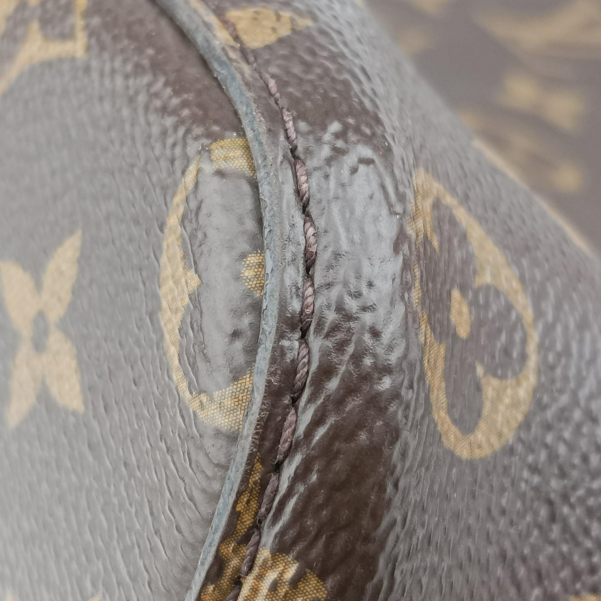 NeoNoe BrownxCoquelicot Monogram CanvasxLeather M44021 NZ0158ネオノエ モノグラム/ブラウンxコクリコ モノグラム キャンバスxレザー M44021 NZ0158