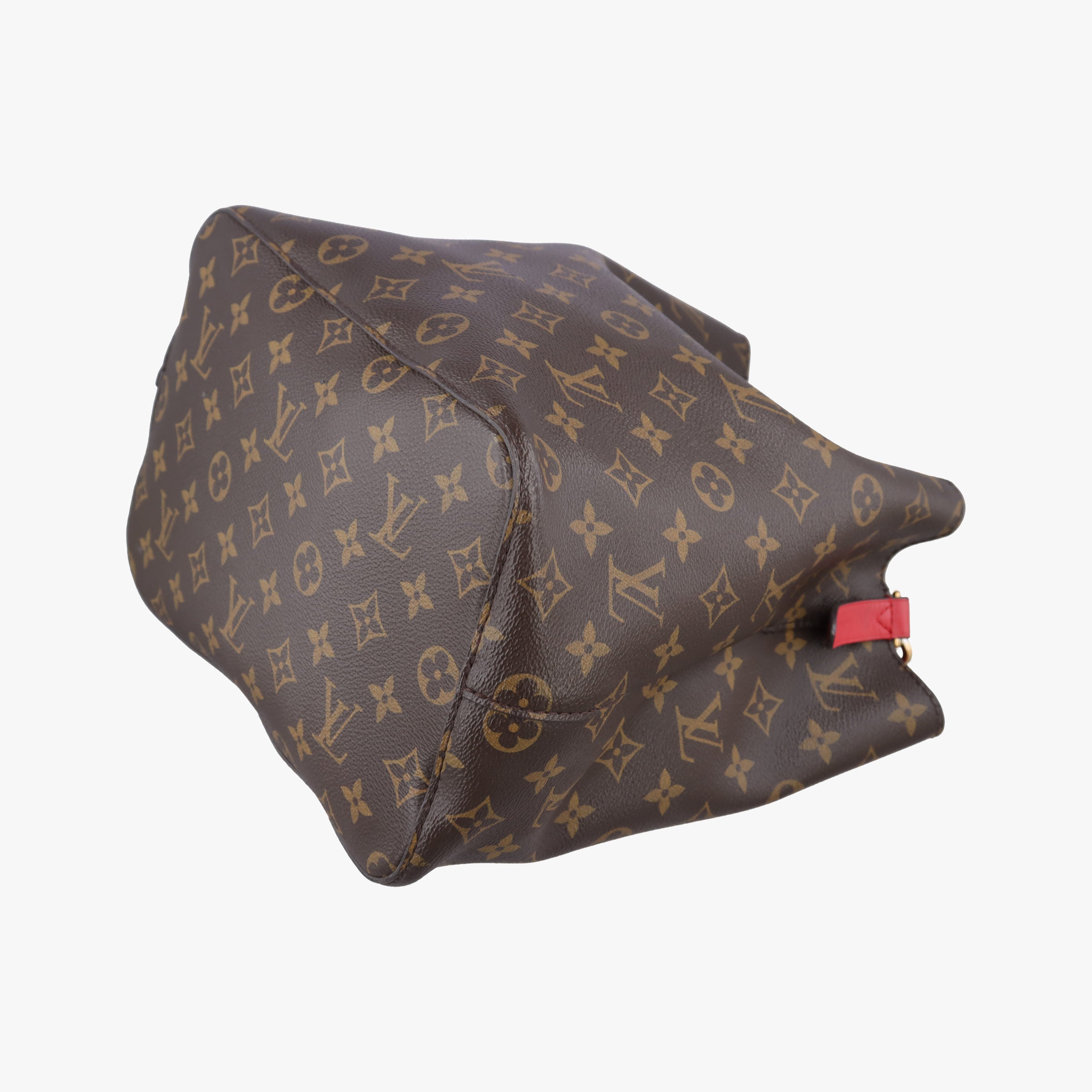 NeoNoe BrownxCoquelicot Monogram CanvasxLeather M44021 NZ0158ネオノエ モノグラム/ブラウンxコクリコ モノグラム キャンバスxレザー M44021 NZ0158