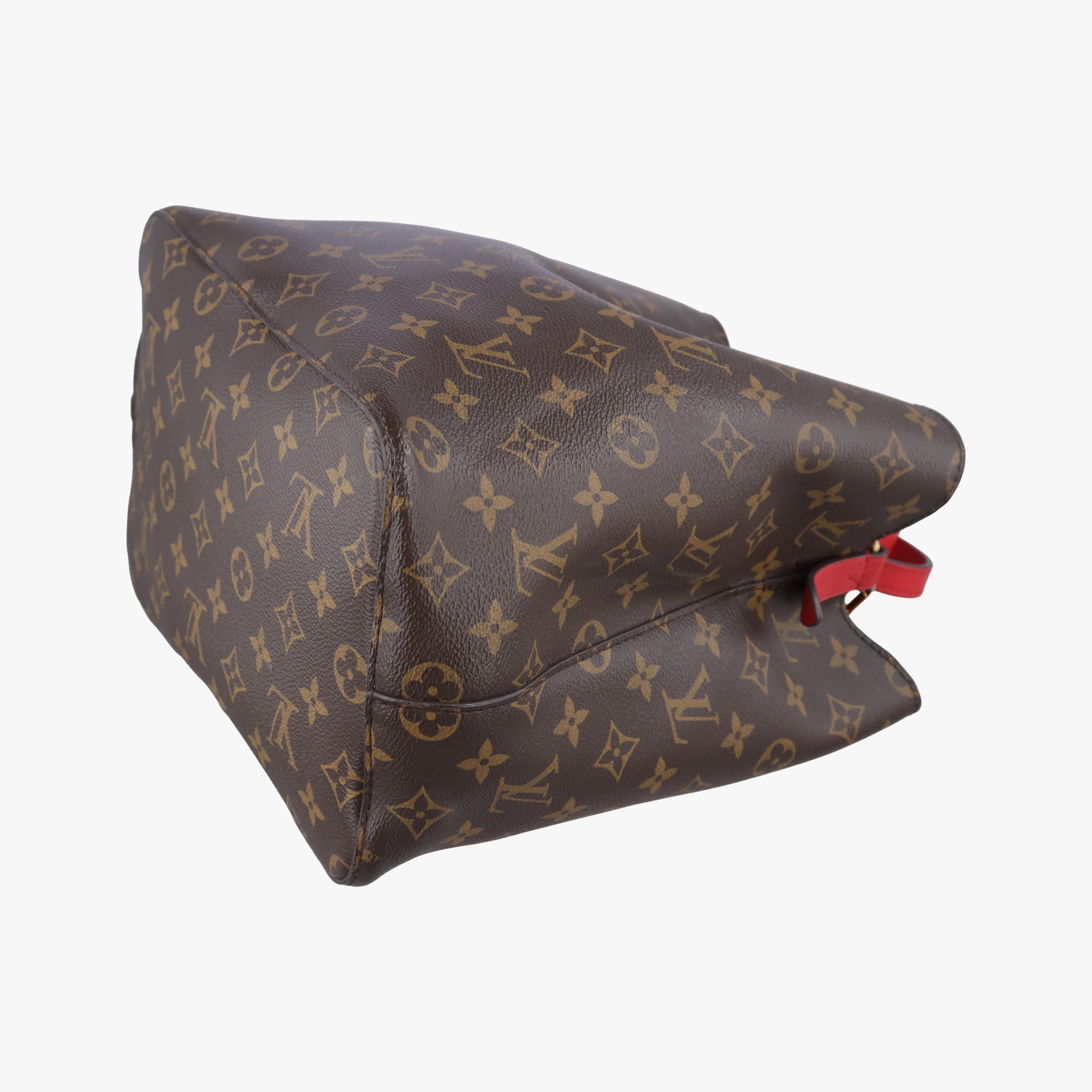 NeoNoe BrownxCoquelicot Monogram CanvasxLeather M44021 NZ0158ネオノエ モノグラム/ブラウンxコクリコ モノグラム キャンバスxレザー M44021 NZ0158