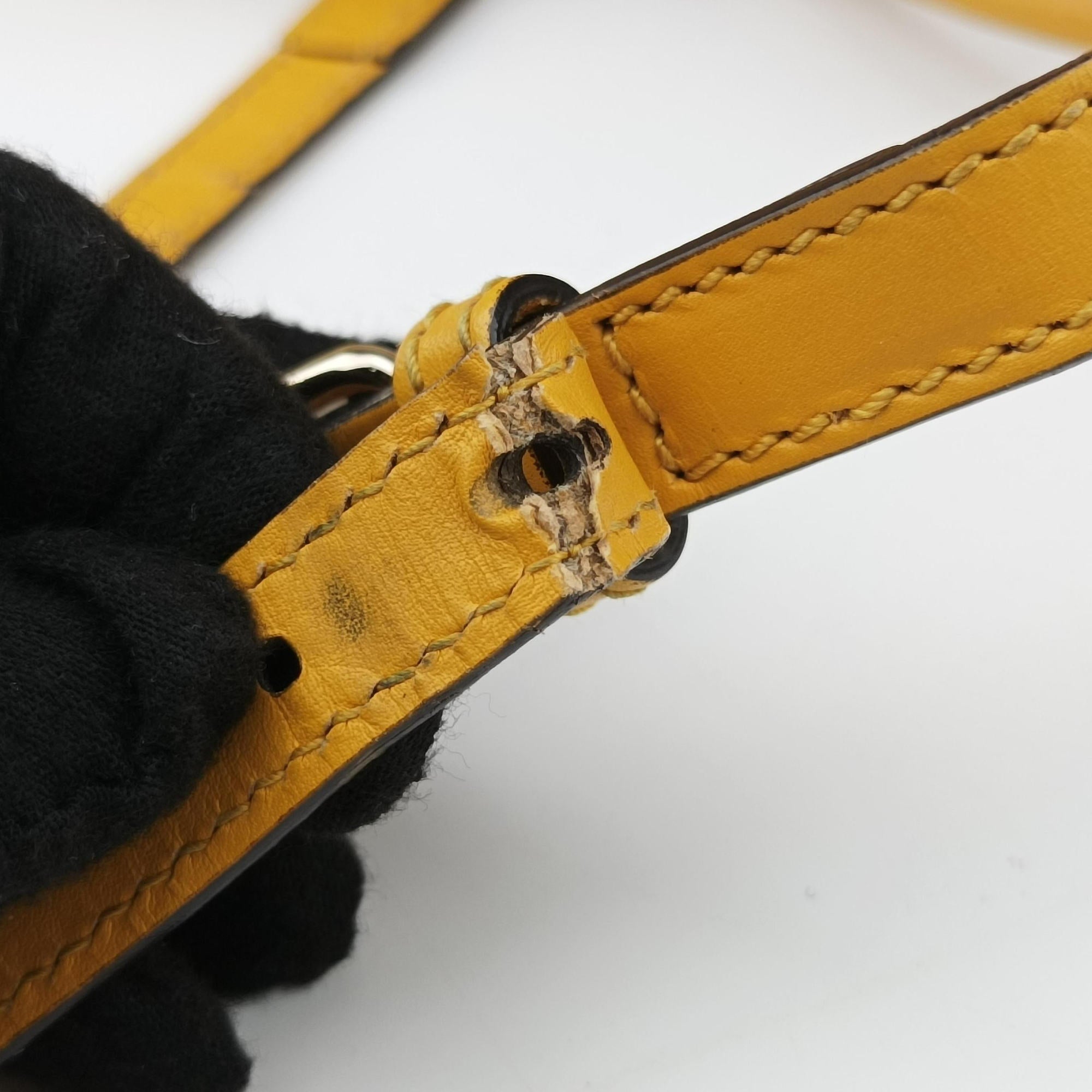 Bright Diamante Yellow Leather 354224 B016271447ブライトディアマンテ イエロー レザー 354224 B016271447