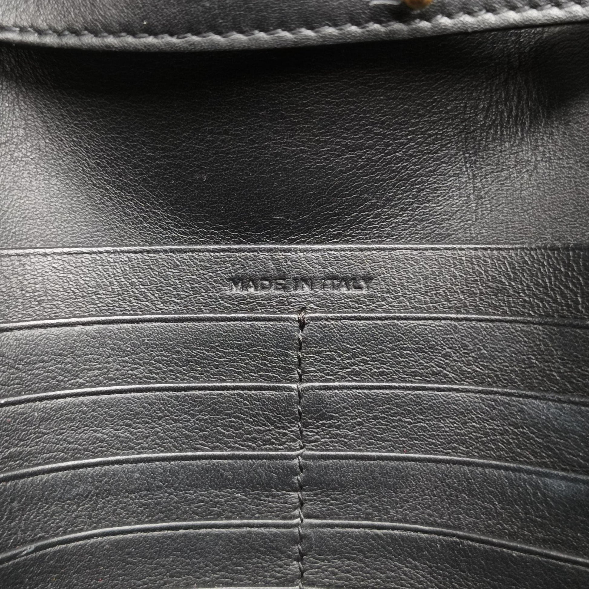Y Ligne Black Leather 348117 ART348117.0615Yライン ブラック レザー 348117 ART348117.0615