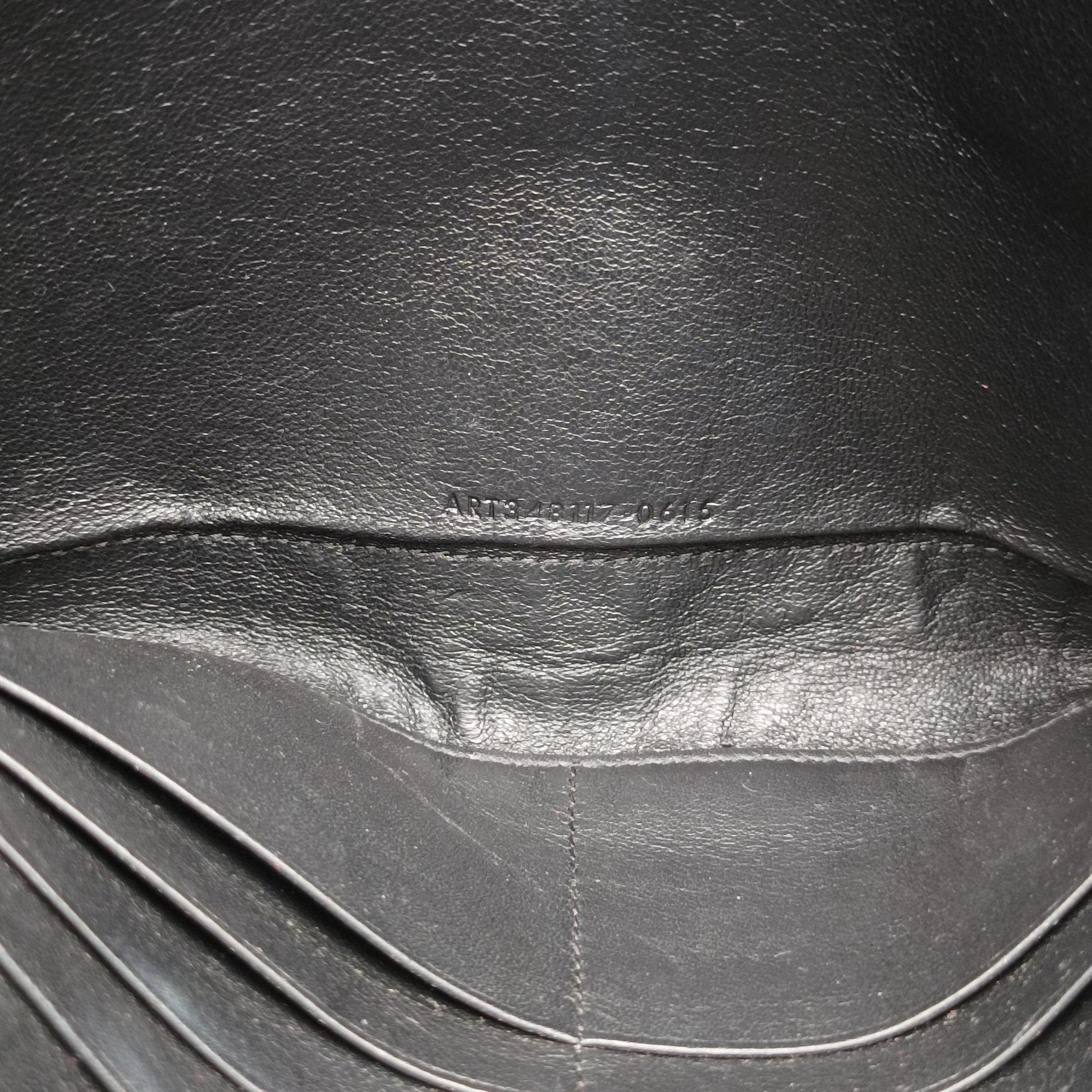Y Ligne Black Leather 348117 ART348117.0615Yライン ブラック レザー 348117 ART348117.0615