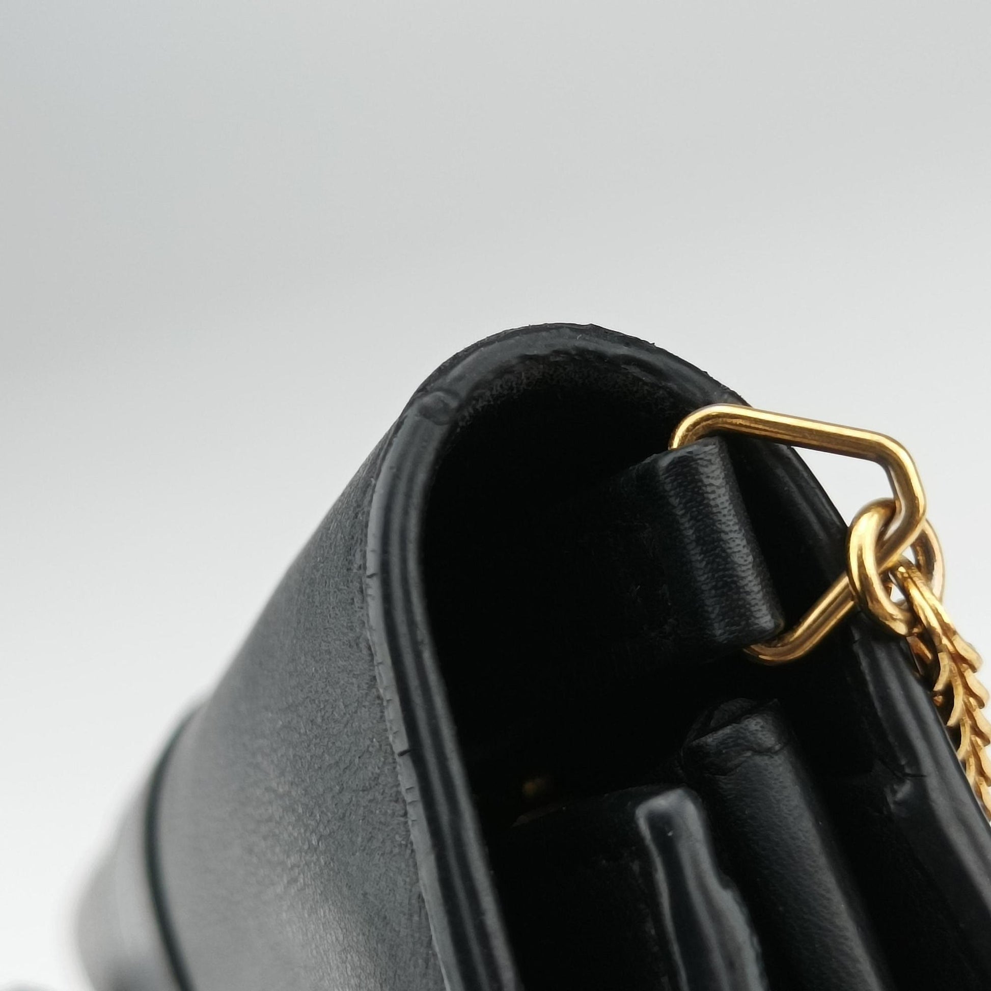 Y Ligne Black Leather 348117 ART348117.0615Yライン ブラック レザー 348117 ART348117.0615