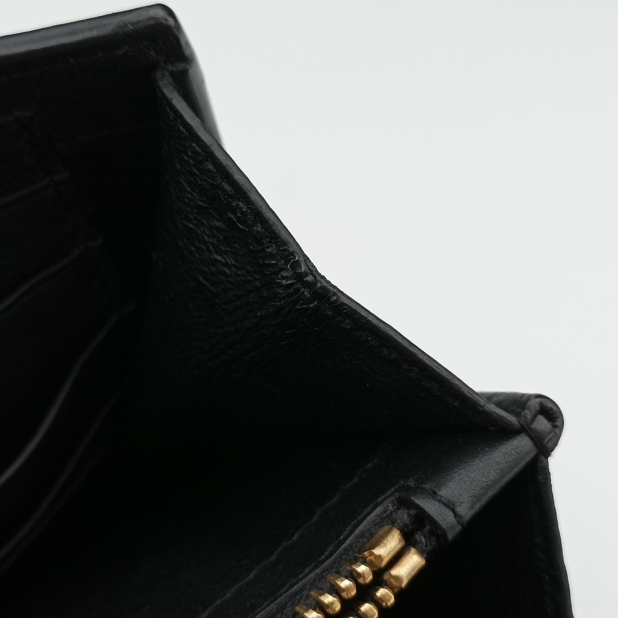 Y Ligne Black Leather 348117 ART348117.0615Yライン ブラック レザー 348117 ART348117.0615