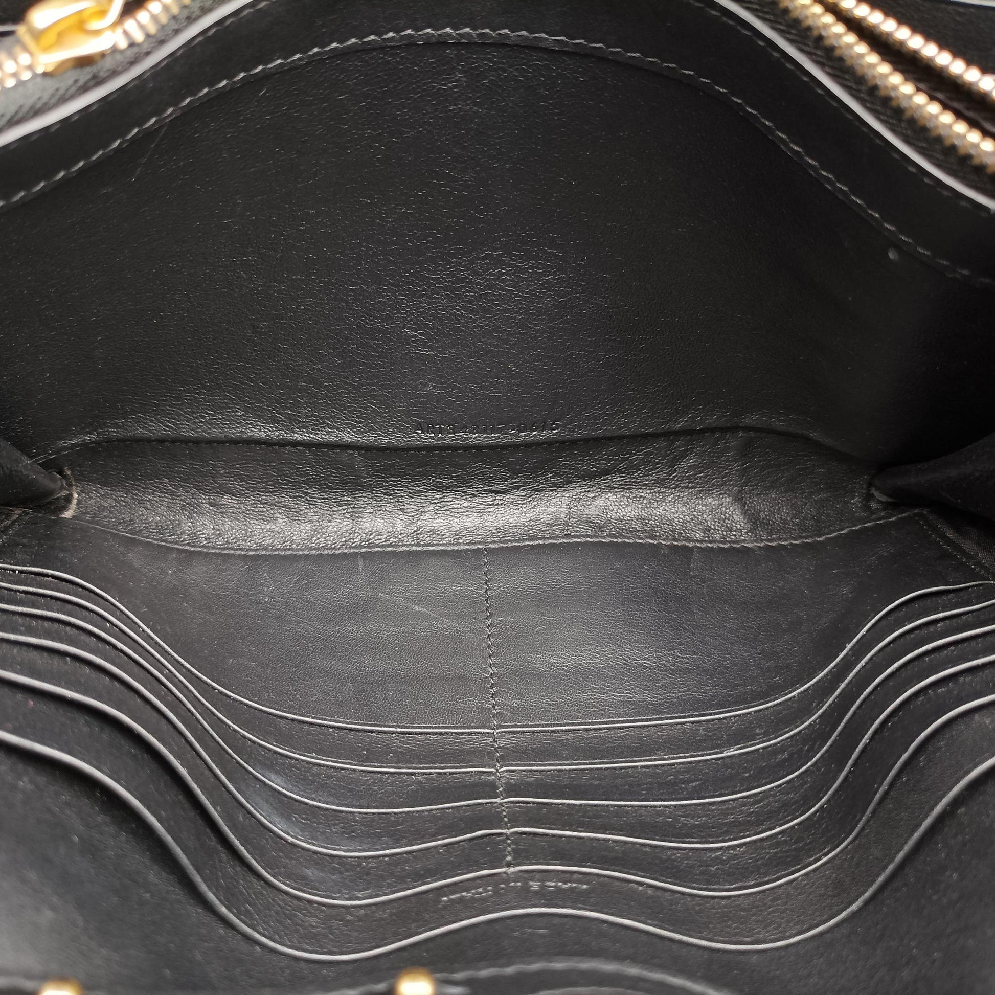 Y Ligne Black Leather 348117 ART348117.0615Yライン ブラック レザー 348117 ART348117.0615