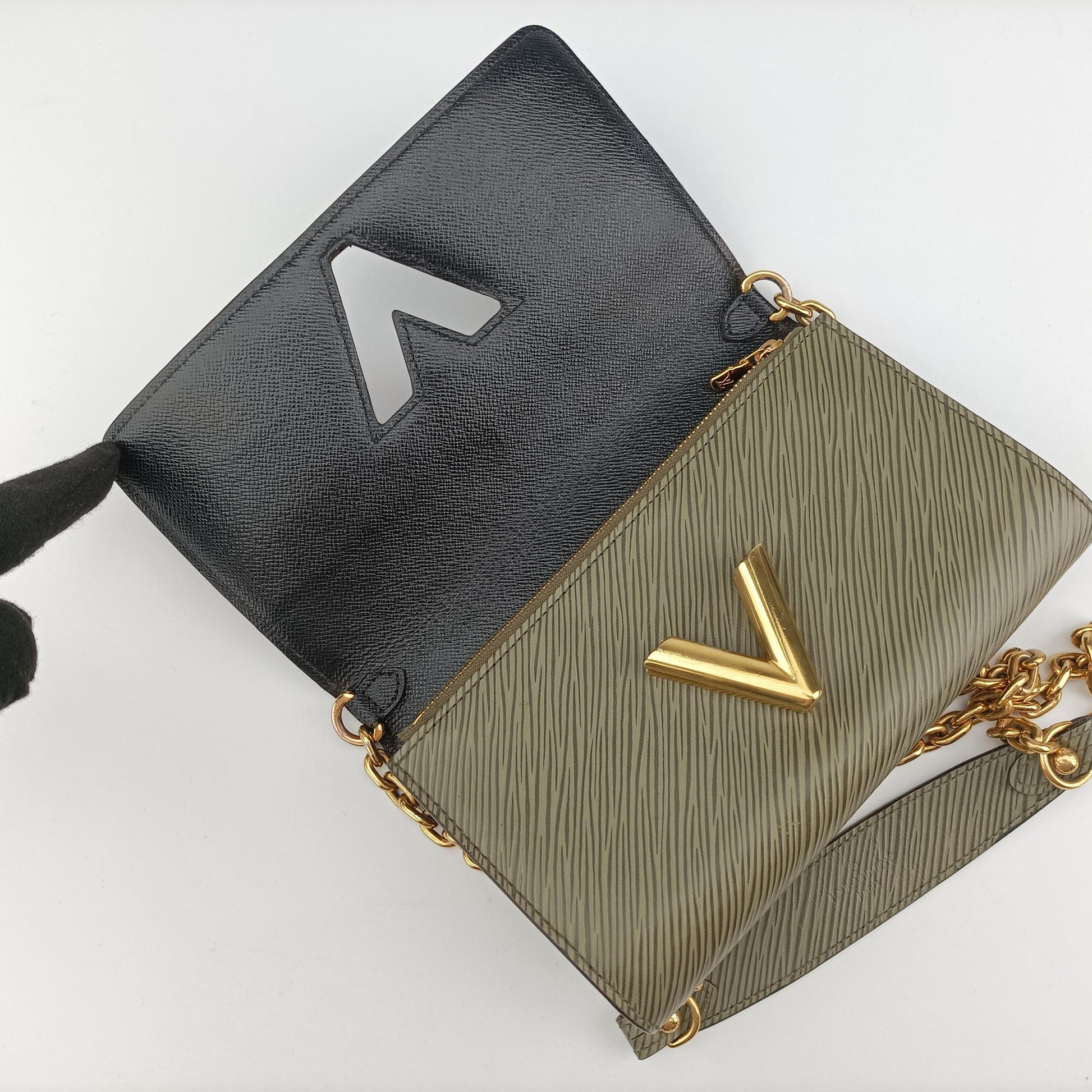 Portefeuille Twist kabuki brown×multicolor Monogram Canvas×Epi M67270 SP3177ポルトフォイユ ツイスト 歌舞伎 モノグラム/ブラウン×マルチカラー モノグラムキャンバス×エピ M67270 SP3177