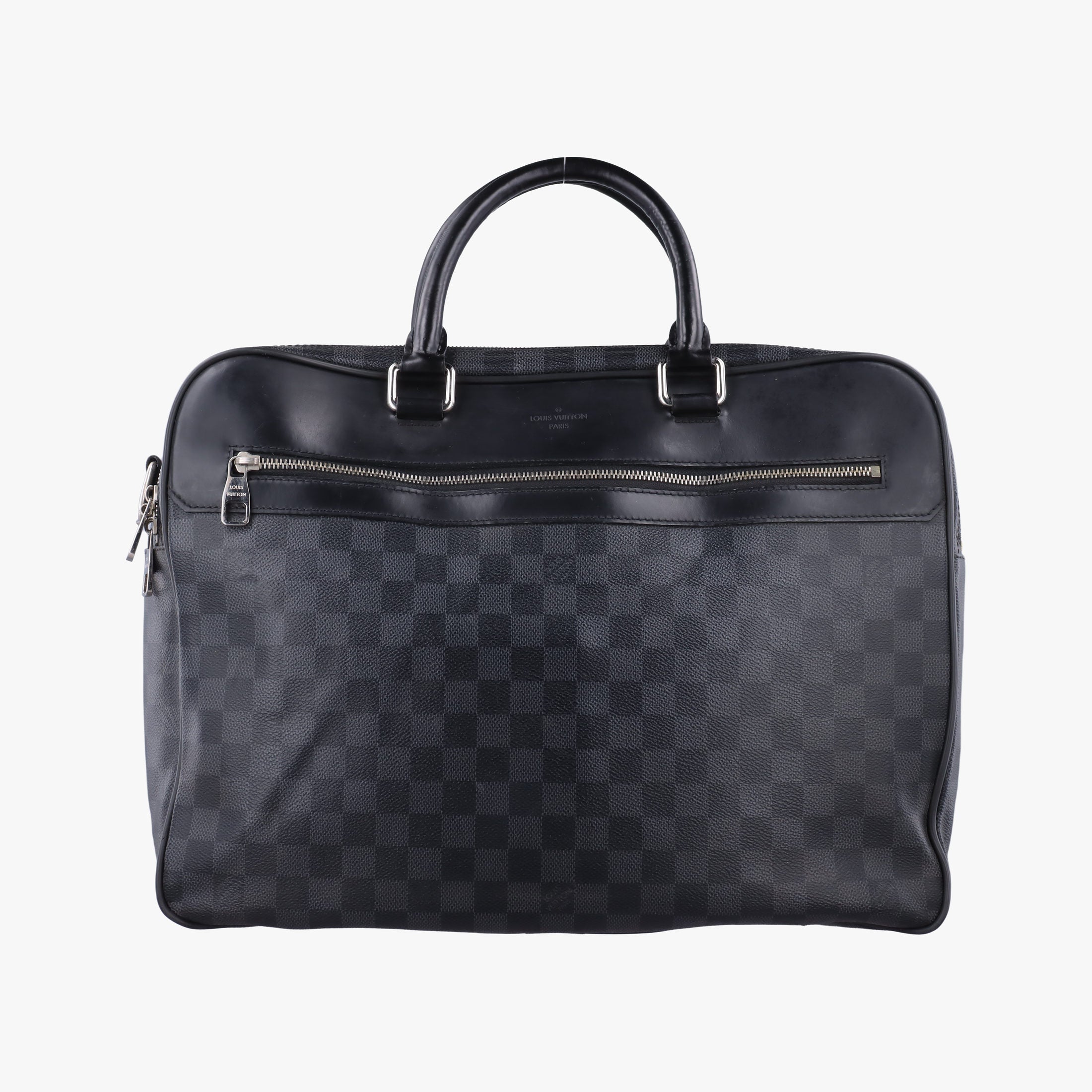 Overnight Black×Navy Damier Graphite N41004 FL0165オーバーナイト ブラック×ネイビー ダミエ グラフィット N41004 FL0165