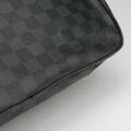 Overnight Black×Navy Damier Graphite N41004 FL0165オーバーナイト ブラック×ネイビー ダミエ グラフィット N41004 FL0165