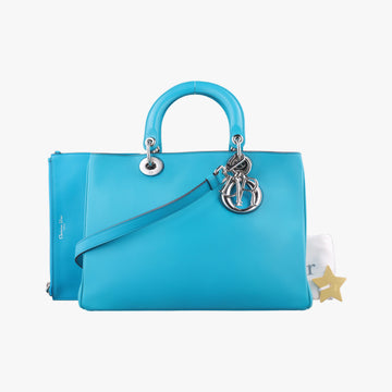 Diorissimo Blue Leather 09-MA-0153ディオリッシモ ブルー レザー 09-MA-0153