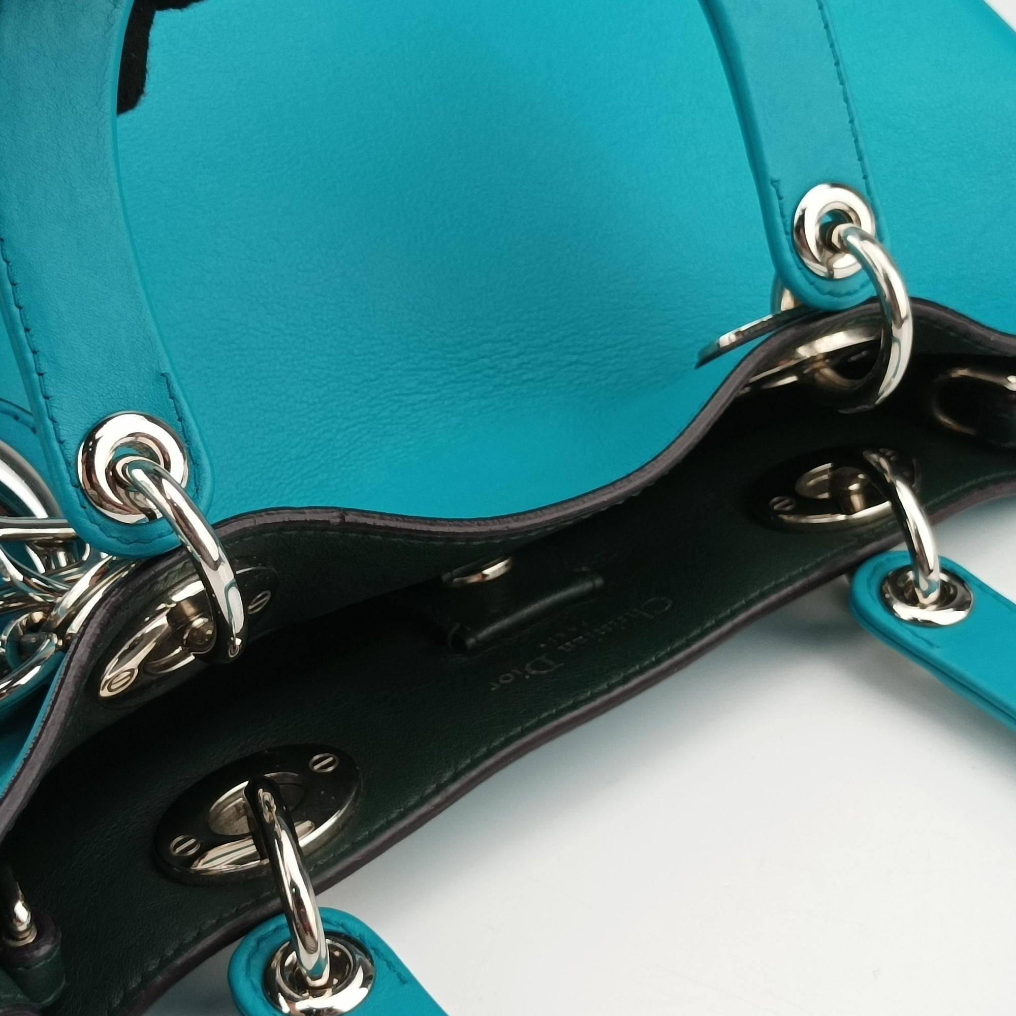 Diorissimo Blue Leather 09-MA-0153ディオリッシモ ブルー レザー 09-MA-0153
