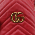 GG Marmont Red Leather 575163 GGマーモント レッド レザー 575163 
