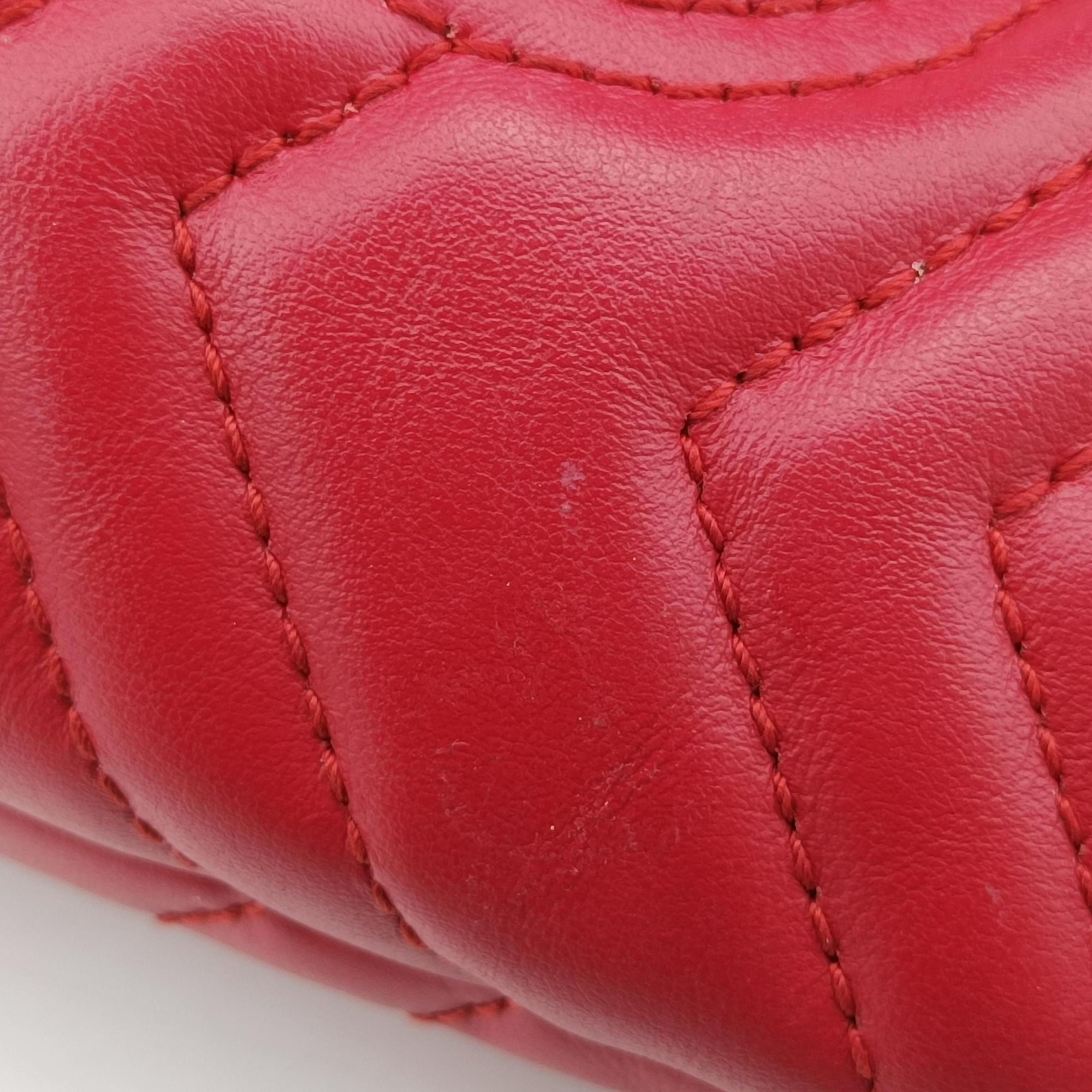 GG Marmont Red Leather 575163 GGマーモント レッド レザー 575163 