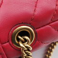 GG Marmont Red Leather 575163 GGマーモント レッド レザー 575163 