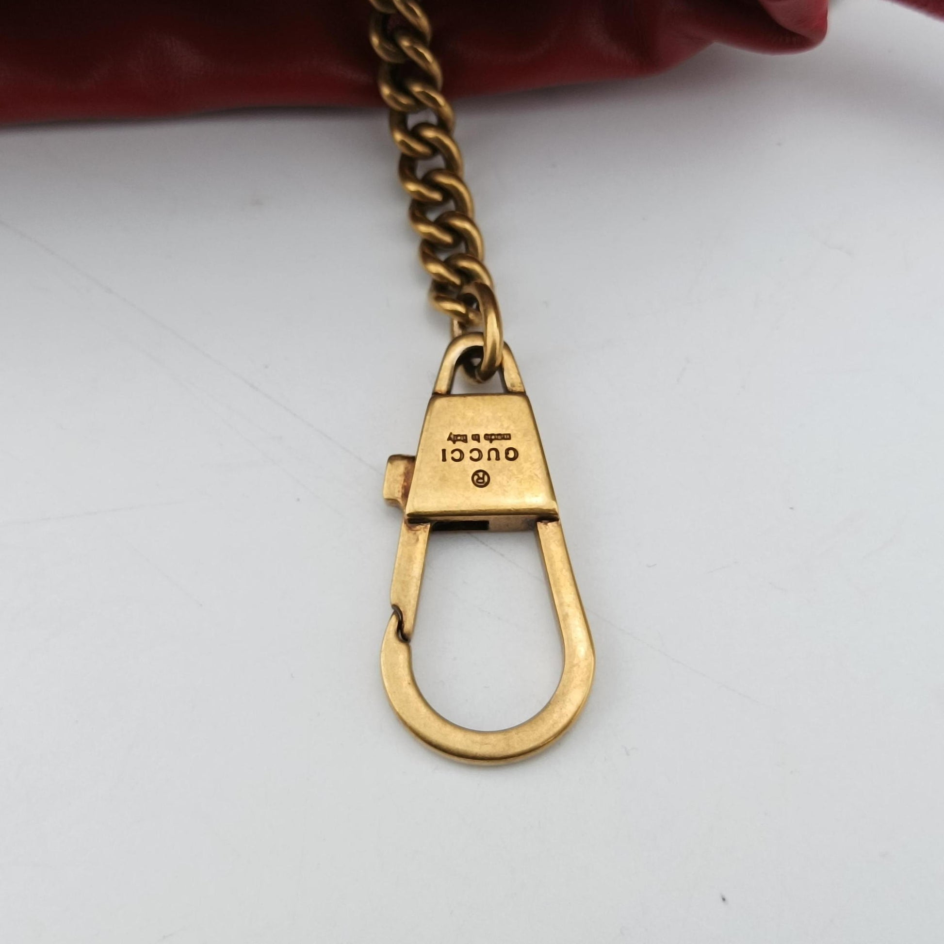 GG Marmont Red Leather 575163 GGマーモント レッド レザー 575163 