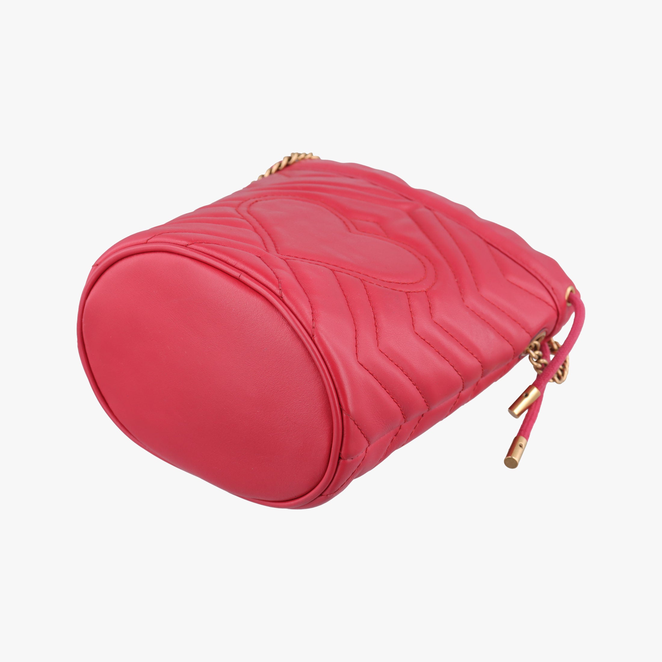 GG Marmont Red Leather 575163 GGマーモント レッド レザー 575163 