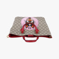 GG Supreme Bosco PATCHED beige×multi PVC coated canvas × suede 473887 C023868063GGスプリーム ボスコパッチ ベージュ×マルチ PVCコーティングキャンバス×スエード 473887 C023868063