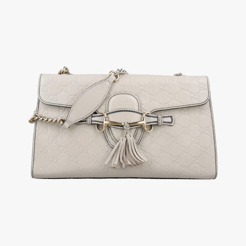 Emily White Leather 295402 C012739906エミリー ホワイト レザー 295402 C012739906