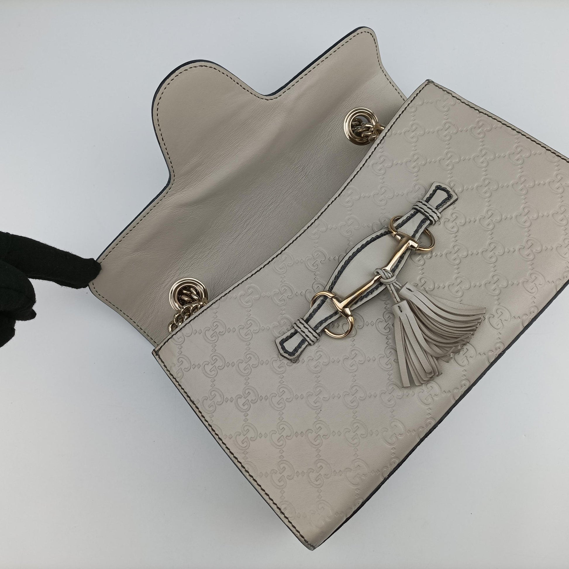 Emily White Leather 295402 C012739906エミリー ホワイト レザー 295402 C012739906