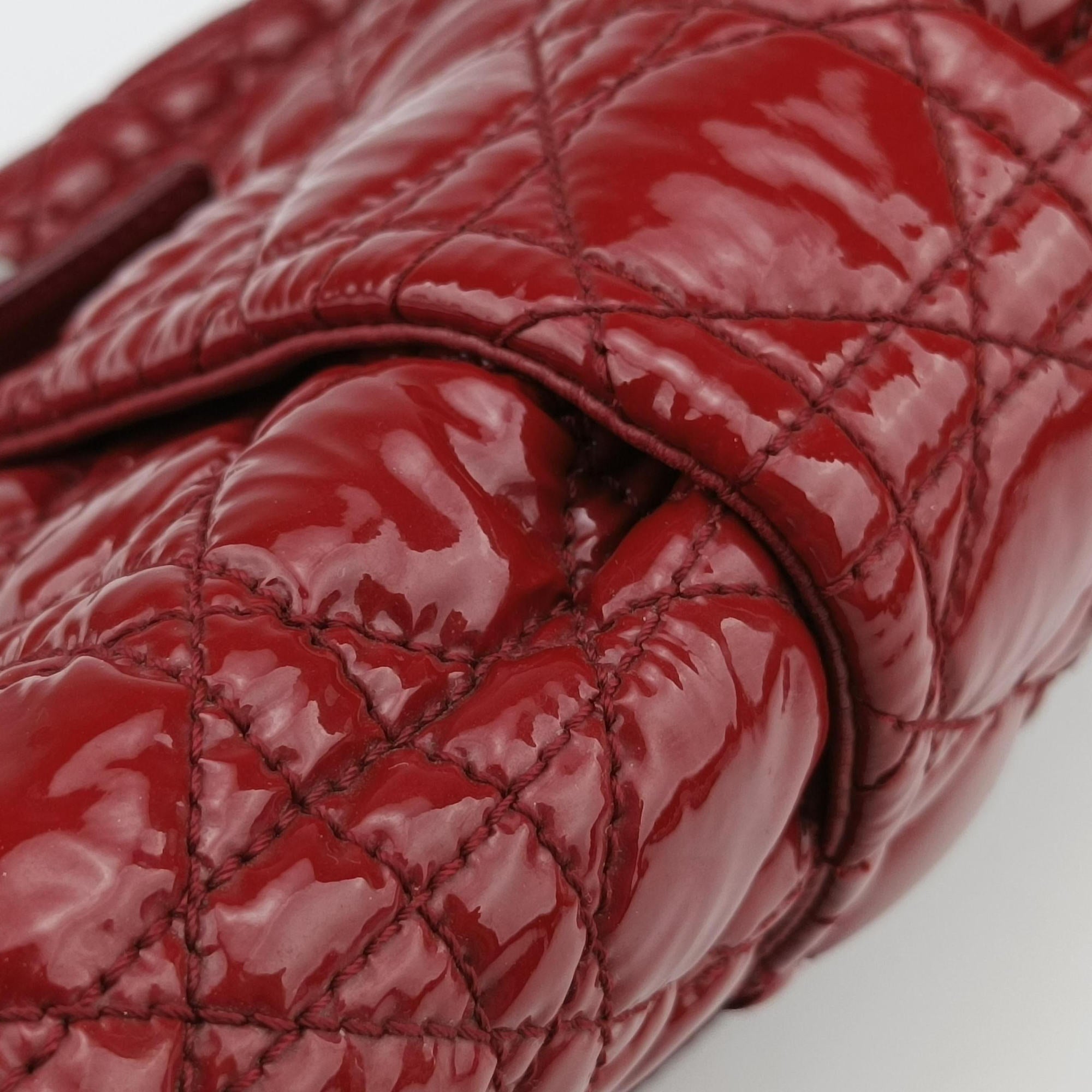 Miss Dior New Rock Cannage Stitch Red Patent Leather 05-BO-1110ミス ディオール ニューロック カナージュ ステッチ レッド パテント 05-BO-1110