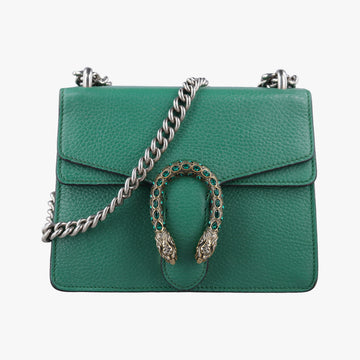 Dionysus Green Leather 421970 H025567579ディオニュソス グリーン レザー 421970 H025567579