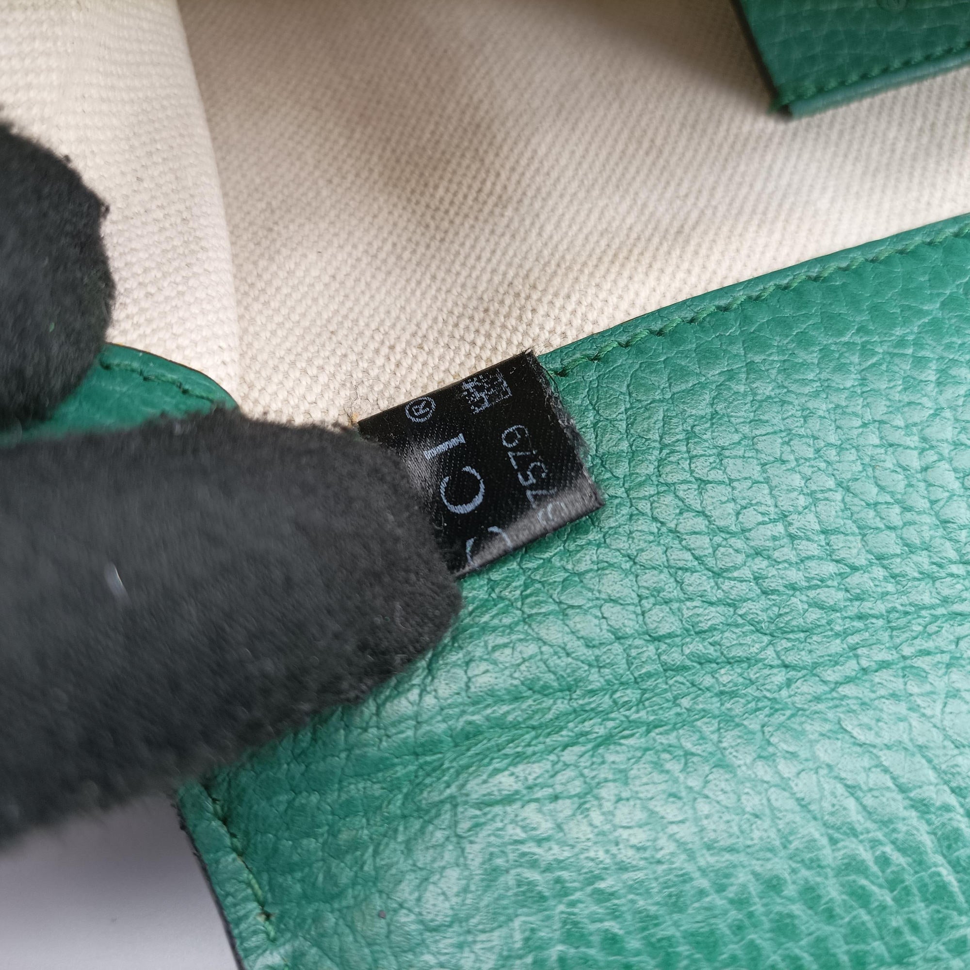 Dionysus Green Leather 421970 H025567579ディオニュソス グリーン レザー 421970 H025567579