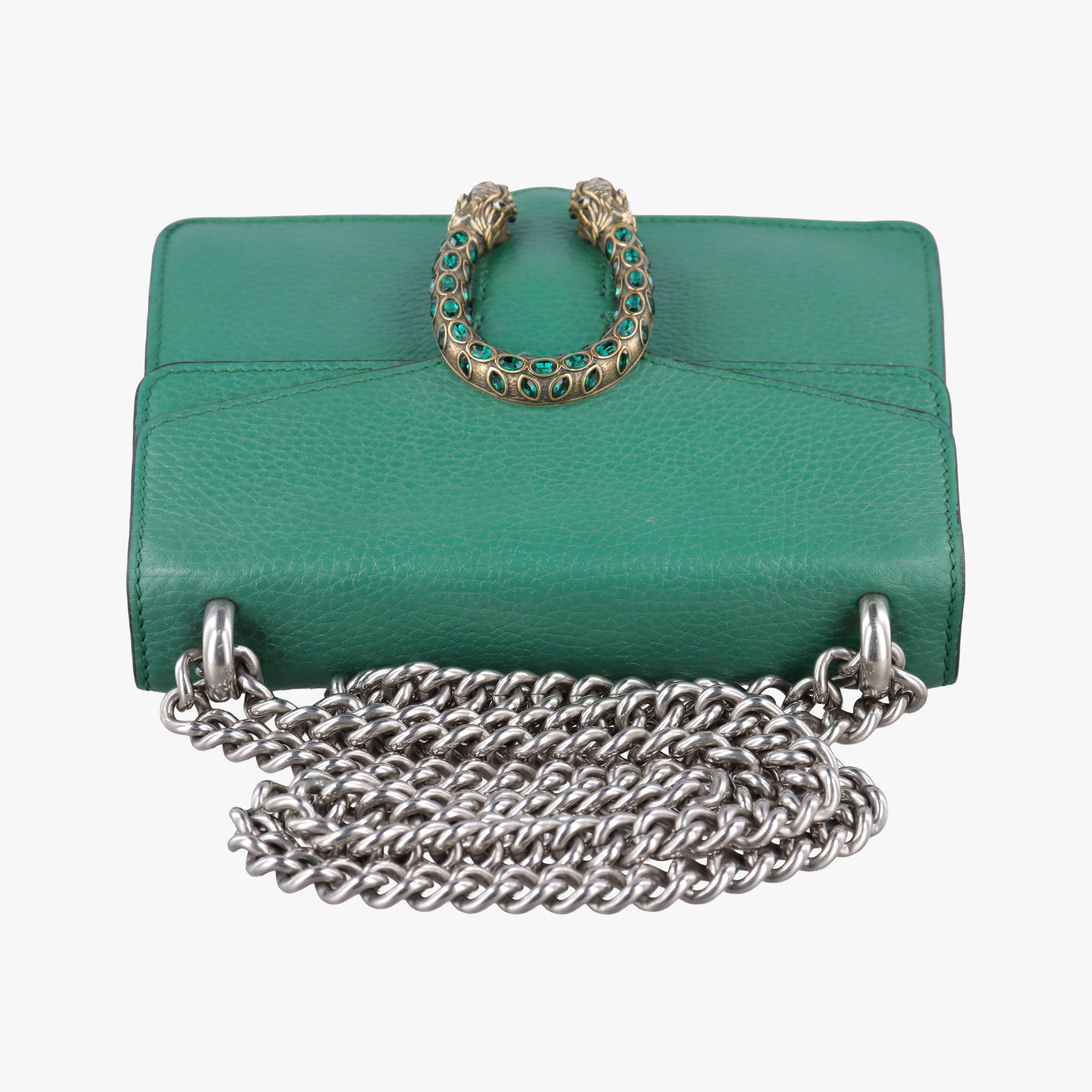 Dionysus Green Leather 421970 H025567579ディオニュソス グリーン レザー 421970 H025567579