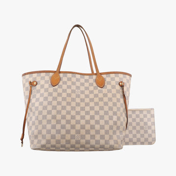 Neverfull MM Azur Damier Canvas N51107 SD0126 SD0116ネヴァーフルMM アズール ダミエキャンバス N51107 SD0126 SD0116