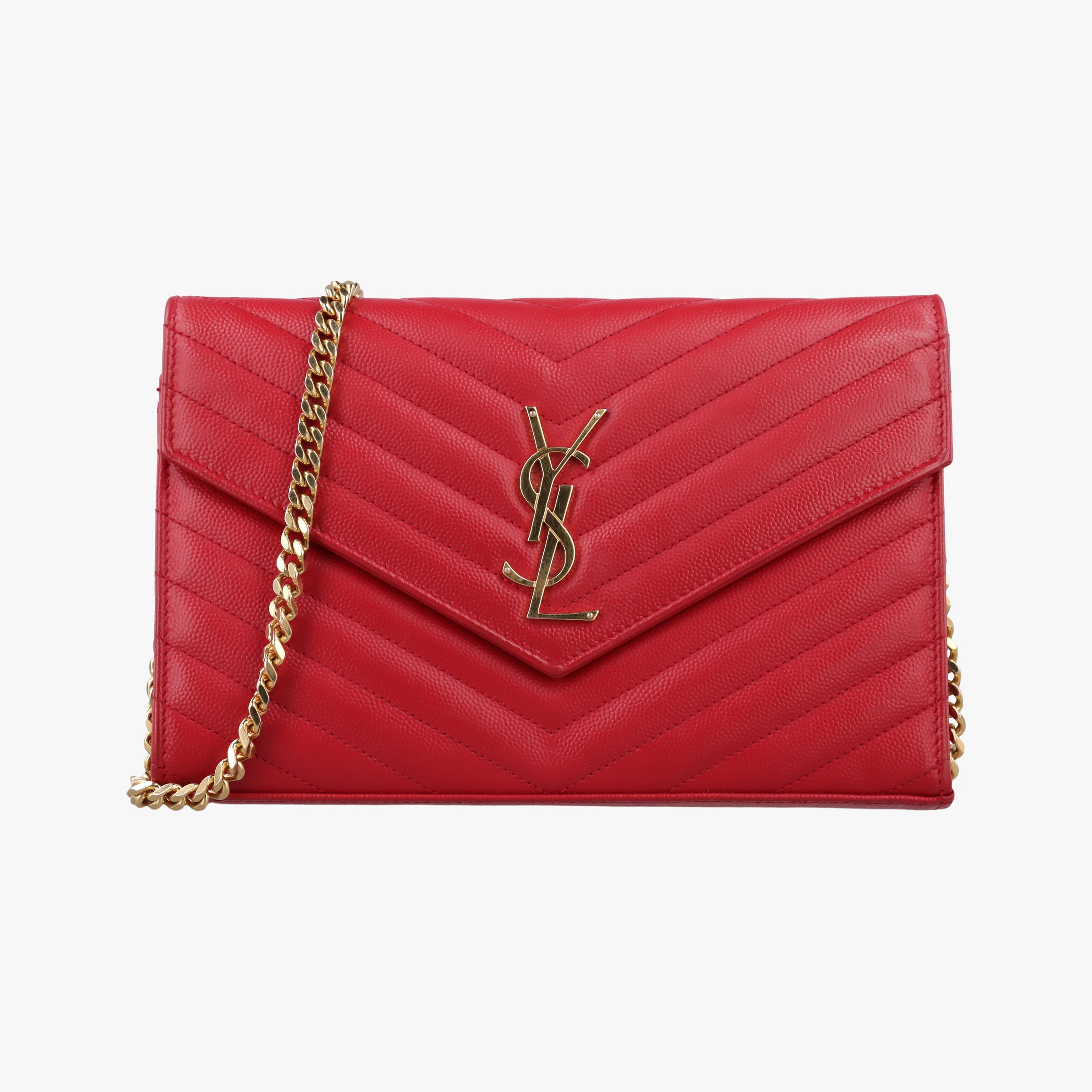 Cassandre Red Caviar Leather 377828 GUE377828.0417カサンドル レッド キャビアレザー 377828 GUE377828.0417