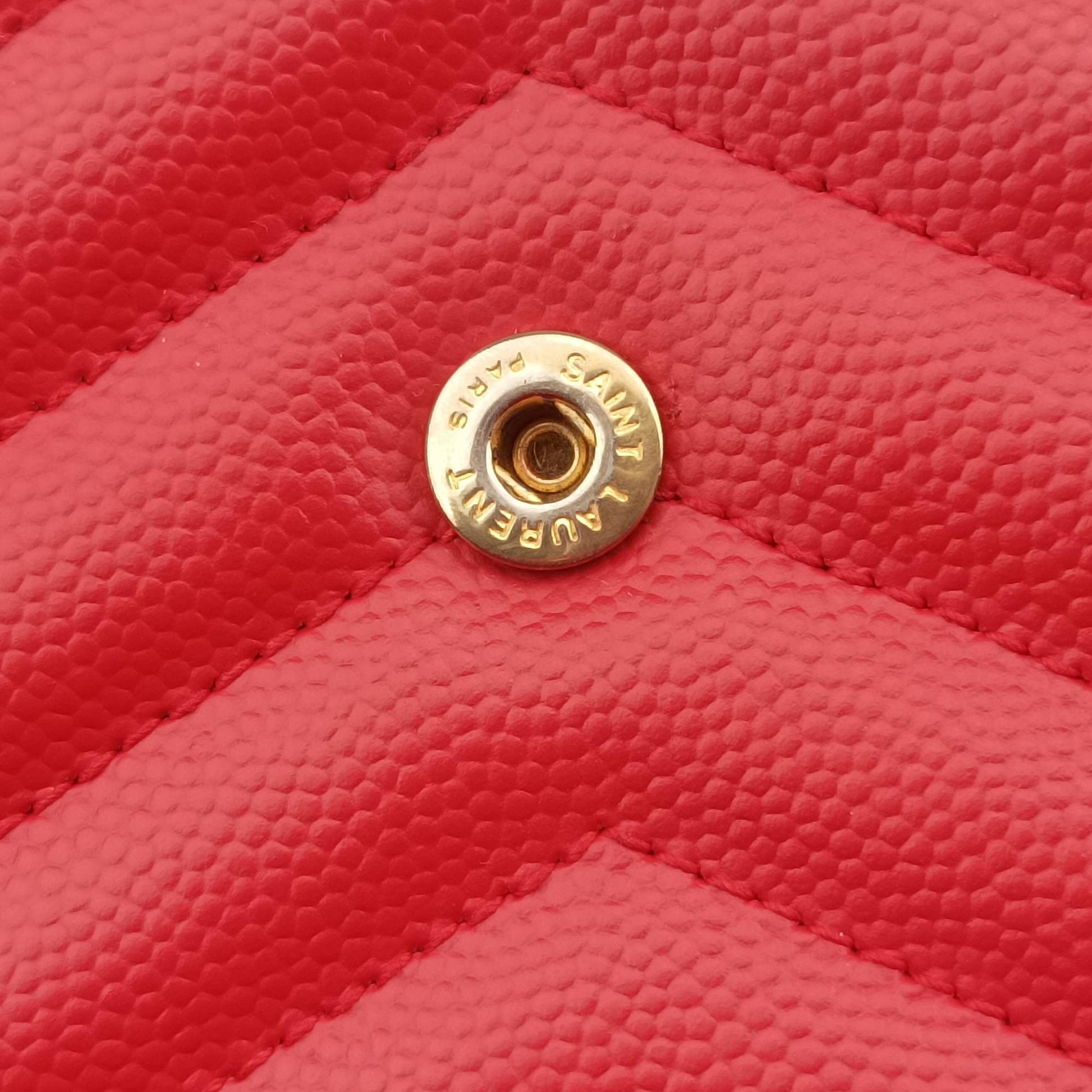 Cassandre Red Caviar Leather 377828 GUE377828.0417カサンドル レッド キャビアレザー 377828 GUE377828.0417