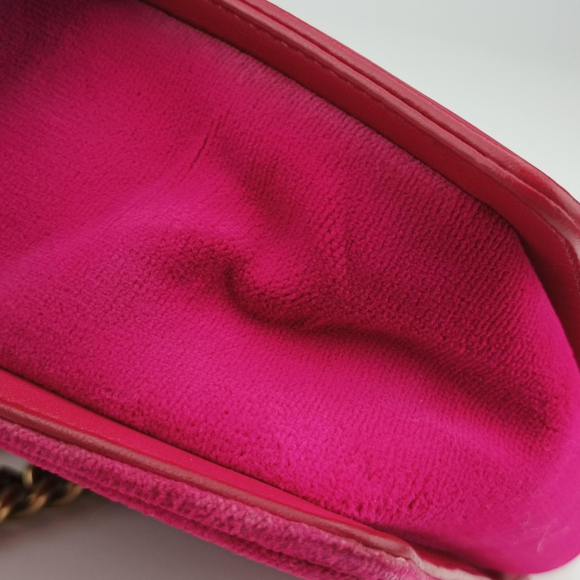 BOY CHANEL Pink velour A67085 24512994ボーイシャネル ピンク ベロア A67085 24512994