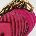 BOY CHANEL Pink velour A67085 24512994ボーイシャネル ピンク ベロア A67085 24512994